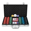 Pokerová sada 300 žetonů s kufříkem – kompletní pokerový Náhled obrázku produktu 4