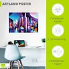 ARTland Poster Kleine Stadt Größe: 130x90 cm Produktbild-Vorschau 3