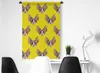 MuchoWow® Wandteppich Wandbehang Katze - Muster - Gelb Produktbild-Vorschau 4