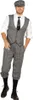 A man wearing a vintage-style suit. Produktbild-Vorschau