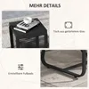 Outsunny 3tlg. Rattan Gartenmöbel-Set, Gartengarnitur mit Produktbild-Vorschau 7