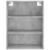 vidaXL Highboard Betongrau 69,5x34x180 cm Holzwerkstoff -  Produktbild-Vorschau 7