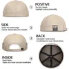 Docker Cap Herren Verstellbar Baumwolle Gerollter Bund Produktbild-Vorschau 4