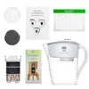 Lotus Vita Wasserfilter Kanne Family 1,8L - Weiß - Natura Produktbild-Vorschau 5