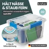 Kreher® Aufbewahrungsbox 18 L mit Deckel - wasserdicht & Produktbild-Vorschau 2