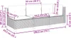 vidaXL Gartensofa mit Kissen 3-Sitzer Beige Poly Rattan Produktbild-Vorschau 8