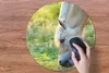 MuchoWow® Mauspad Mousepad Weidendes Fjordpferd an einem Produktbild-Vorschau 3