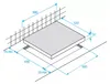 58cm 4-brenner 5800w glaskeramik-kochfeld schwarz Beko Produktbild-Vorschau 2