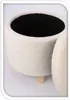Hocker mit Stauraum TEDDY 40 cm weiß Produktbild-Vorschau 3