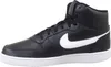 Nike Ebernon Mid - Herren Schuhe Sneakers Leder Schwarz Produktbild-Vorschau 3