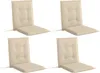 Outsunny set di 4 cuscini per sedia 108 x 50 x 5 cm cuscino Anteprima dell’immagine prodotto 1