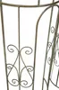 2x Rankturm "Lilie" aus Metall, braun, 137 & 146 cm hoch, Produktbild-Vorschau 3