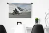 MuchoWow® Wandteppich Wandbehang Ein Motorrad in den Produktbild-Vorschau 4
