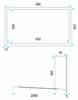 Rea Mensola Bagno Led 30x45 Brush Copper Anteprima dell’immagine prodotto 9