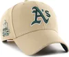 47 Brand Cap Oakland Athletics Snapback khaki Produktbild-Vorschau 1