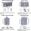 9er Set Koffer Organizer, Kofferorganizer, Koffer Gepäck Produktbild-Vorschau 4