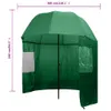 vidaXL Angelschirm Grün 300x240 cm -  Sonnenschirme & Produktbild-Vorschau 9