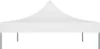 Tetto della tenda 4,5x3 m bianco 270 g/m² Anteprima dell’immagine prodotto 3