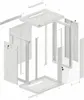 Lanberg WF01-6415-10S Armadio rack 15U a parete Grigio Anteprima dell’immagine prodotto 8