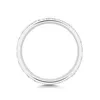 18 Karat (750) Weißgold Halb Eternity Diamant Produktbild-Vorschau 3