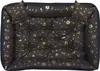 A top-down view of a dog bed with a paw print and bone pattern. Anteprima dell’immagine prodotto