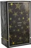 A black perfume box with gold starfish patterns and brand information. Podgląd zdjęcia produktu