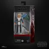 A Star Wars The Black Series action figure of Omega from The Bad Batch, displayed in its retail packaging against a black background. Produktbild-Vorschau