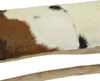 vidaXL Ławka z prawdziwej skóry tekowej Podgląd zdjęcia produktu 6