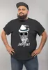Herren T-Shirt Totenkopf Filzhut Bayern Skull Blume servus Produktbild-Vorschau 4