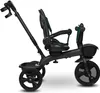 A side view of a black and green children's tricycle against a white background. Produktbild-Vorschau