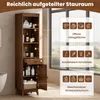 Merax Badezimmerschrank 172cm aus MDF, Badschrank mit Produktbild-Vorschau 10