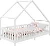 Hausbett CORA 90x200 cm, Weiß - Kinderbett mit Produktbild-Vorschau 3