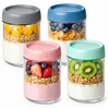 Meal Prep Gläser 500ml 4er Set, Vorratsgläser mit Deckel Produktbild-Vorschau 1