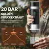 Tragbare Espressomaschine, 3-in-1-Akku-Kaffeemaschine für Produktbild-Vorschau 3