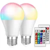 2 Stück 10W E27 LED Glühbirne 16 Farben Dimmbar RGBW Birne Produktbild-Vorschau 1