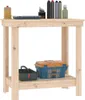 vidaXL Pracovní stůl 80x50x80 cm z borovicového masivu Náhled obrázku produktu 6