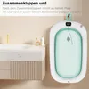 Baby Badewanne Faltbar mit Thermometer und Kissen Produktbild-Vorschau 7