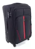 A black suitcase with red accents on a white background. Náhled obrázku produktu