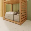 Étagère sur pied Forssa 165 x 42 x 28 cm Étagère en bambou Voir les images du produit 8