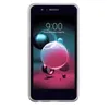 LG K11 Handy Silikon Schutzhülle Cover Case Grau Produktbild-Vorschau 2