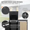 ML-Design, box na kontajnery na odpad, 3 kusy, pre 3 Náhľad obrázku produktu 4