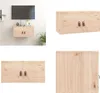 vidaXL Nástěnná skříň 60x30x30 cm masiv borovice - Nástěnná Náhled obrázku produktu 1