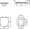 Ideal Standard WC-Sitz Eurovit Plus T679201 Weiß (Alpin) Produktbild-Vorschau 11