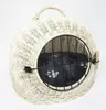 Korbhöhle 50 cm Transportkorb Katzenhöhle Weide Weiss Produktbild-Vorschau 3