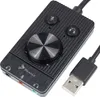 Reagle Externe USB Soundkarte Adapter USB auf 3,5mm Klinke Produktbild-Vorschau 1
