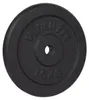 VirtuFit Gusseisen-Hantelscheibe 30 mm 15 kg Schwarz Produktbild-Vorschau 1
