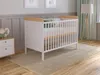 Detská postieľka 120x60 cm s matracom, kompletná súprava Náhľad obrázku produktu 1