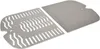 Two stainless steel grill plates on a white background. Produktbild-Vorschau