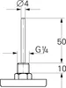 Grohe Thermometer 1/4´´ für Thermostatbatterie - 06225000 Produktbild-Vorschau 2