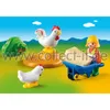 PLAYMOBIL - Bäuerin mit Hühnern (6965) Produktbild-Vorschau 1